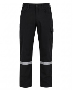 Reflective Black Men’s Winter Workwear Set | WoxWear