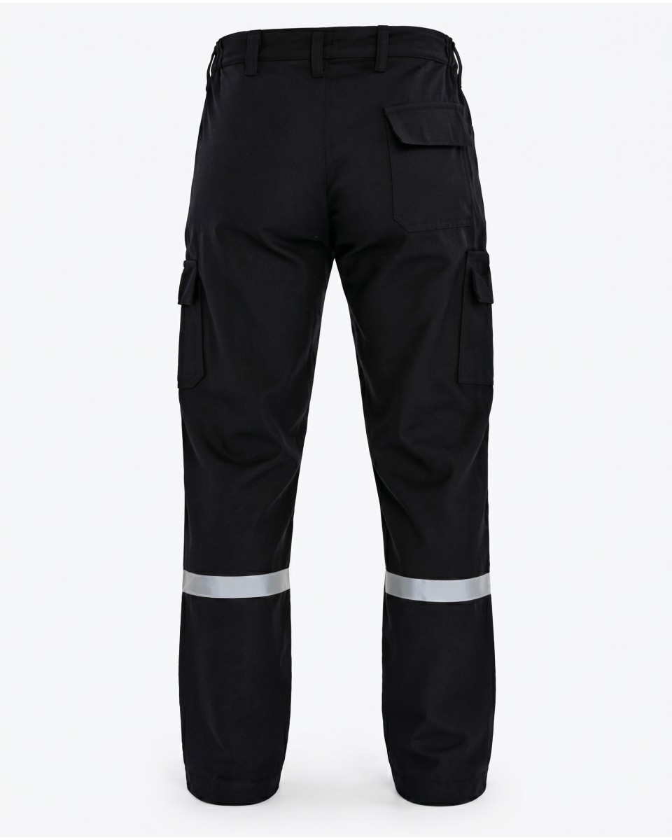 Reflective Black Men’s Winter Workwear Set | WoxWear