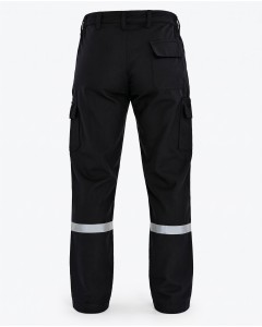 Reflective Black Men’s Winter Workwear Set | WoxWear