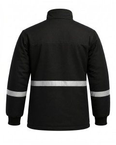 Reflective Black Men’s Winter Workwear Set | WoxWear