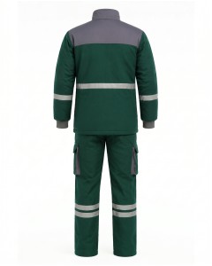 Reflective Green Men’s Winter Workwear Set | WoxWear