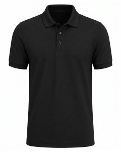 Polo T-Shirt Uomo Nero Classico | WoxWear