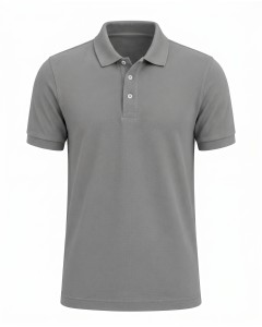 Classic Men’s Gray Polo T-Shirt | WoxWear