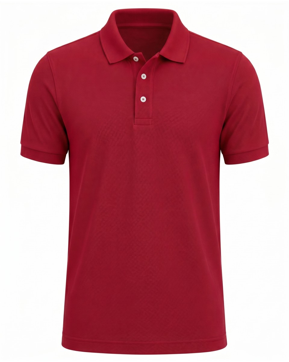 Classic Men’s Red Polo T-Shirt | WoxWear