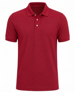 Polo T-Shirt Uomo Rosso Classico | WoxWear