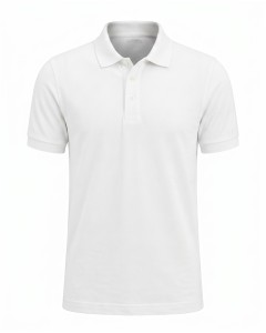 Polo T-Shirt Uomo Bianco Classico | WoxWear
